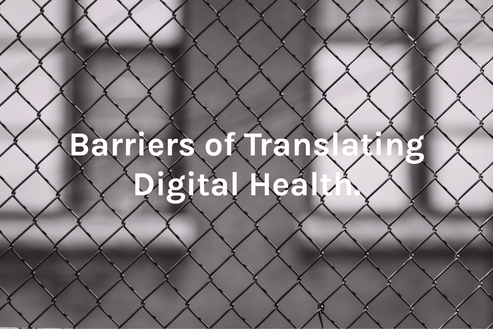 Barriers of bringing digital health to the (German) hospital 8Health